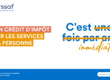 Avance immédiate du crédit d'impôt